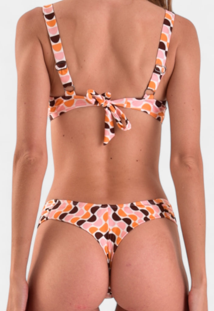 AB Beachwear Baly Bikini Wave Pink