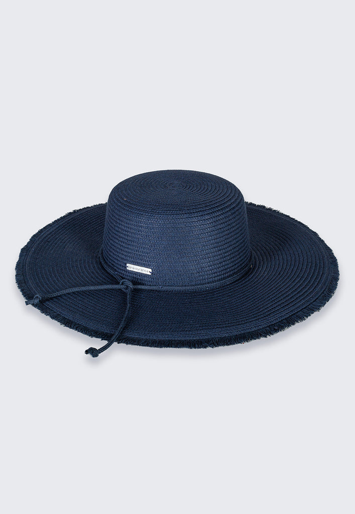 AB Beachwear Eco Hat UV50+ Capeline Shredded Blue