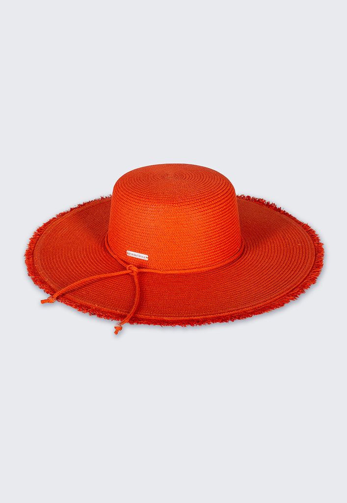 AB Beachwear Eco Hat UV50+ Capeline Shredded Orange