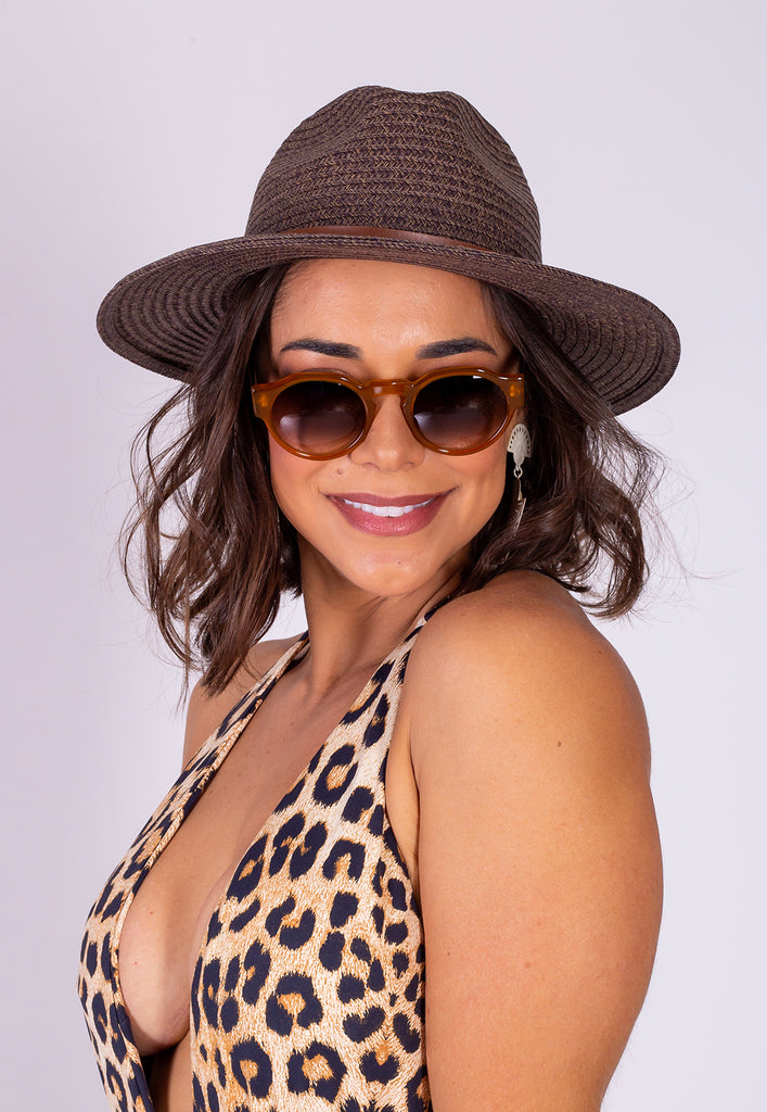 AB Beachwear Eco Hat UV50+ Panama Brown