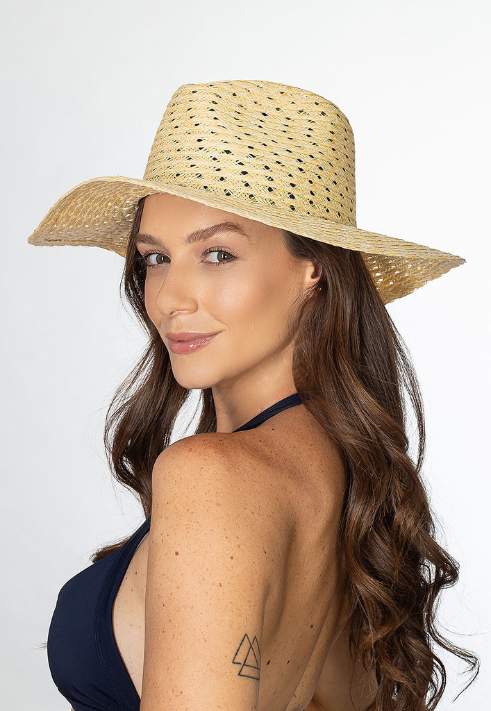 AB Beachwear Eco Hat UV50+ Trancoso Straw Color