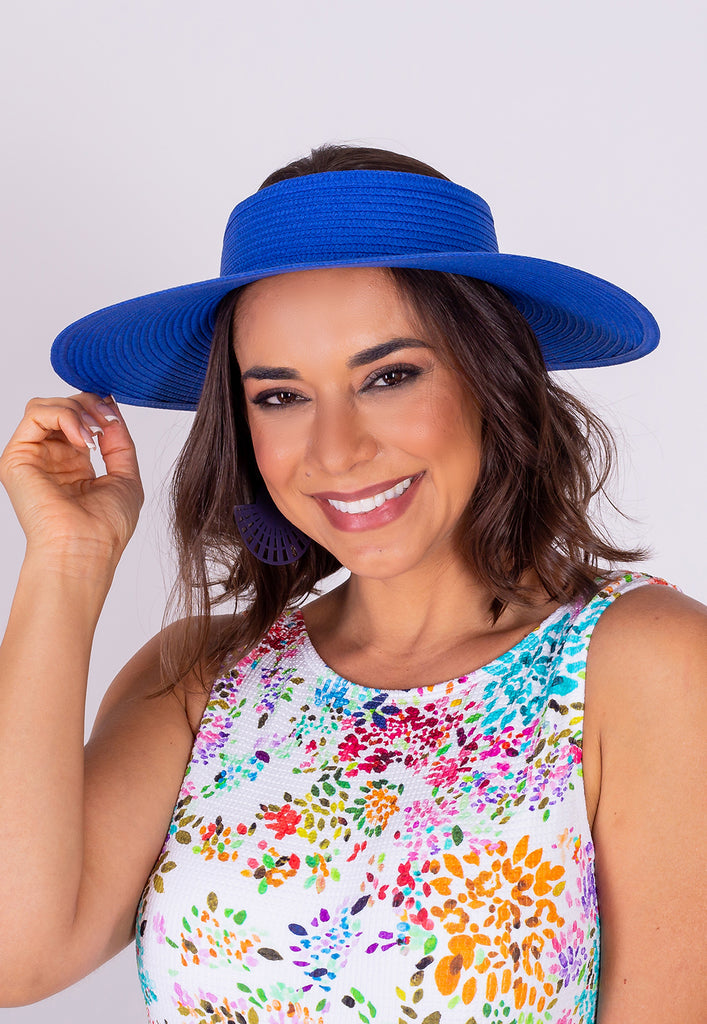 AB Beachwear Eco Visor UV50+ Resort Blue