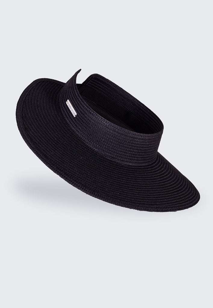 AB Beachwear Eco Visor UV50+ Resort Black