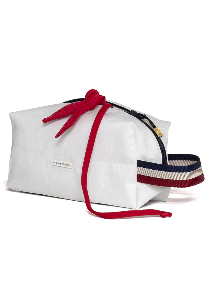 Nécessaire Upcycle Sail Boat White