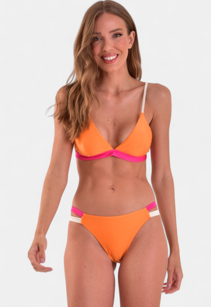 AB Beachwear Baly Bikini Due Orange