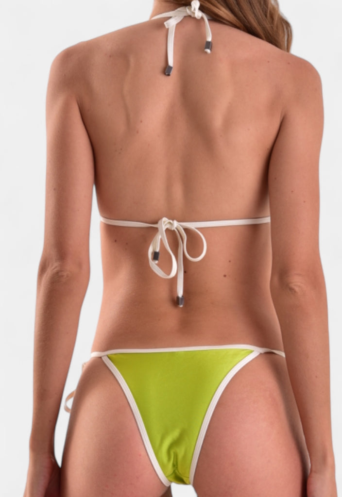 AB Beachwear Baly Bikini Triangle Green