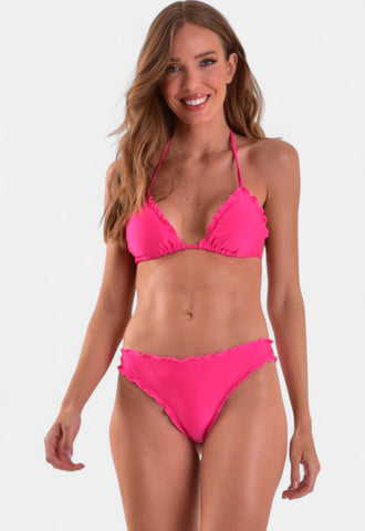 AB Beachwear Baly Bikini Ripple Pink