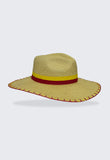 AB Beachwear Eco Hat UV50+ Yellow & Red Embroidery