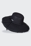 AB Beachwear Eco Hat UV50+ Capeline Shredded Black