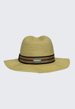 AB Beachwear Eco Hat UV50+ Havana Straw Color
