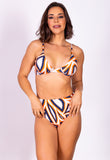 AB Beachwear Bio Bikini Hot Pant Geo Print